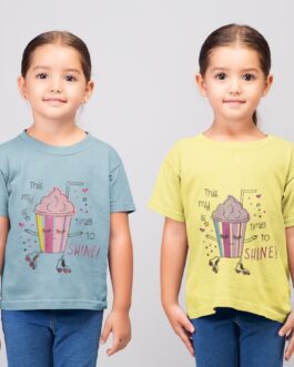 تيشيرت بناتى مقاس 2،4،6،8